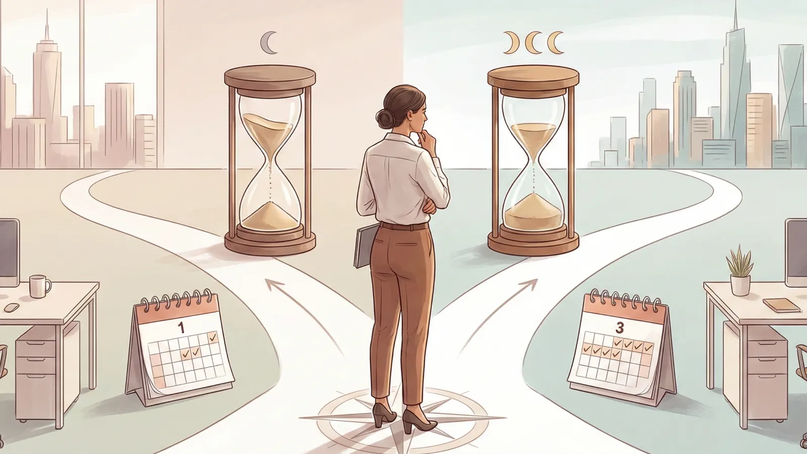 転職失敗後、辞める時期はどう決める?1カ月と3カ月での違いは?